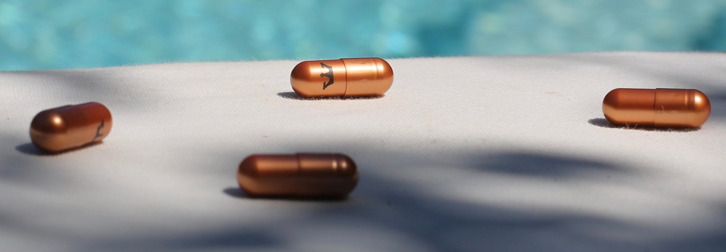 Supplement pills near swimming pool - perimenopause