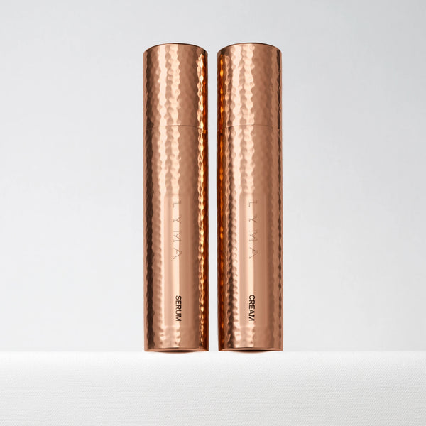 LYMA Power Youth Duo - The complete Youth Skincare sytem. A two-step ritual clinically tested across five signs of aging. Visibly firmer, plumper, younger looking skin in 28 days.