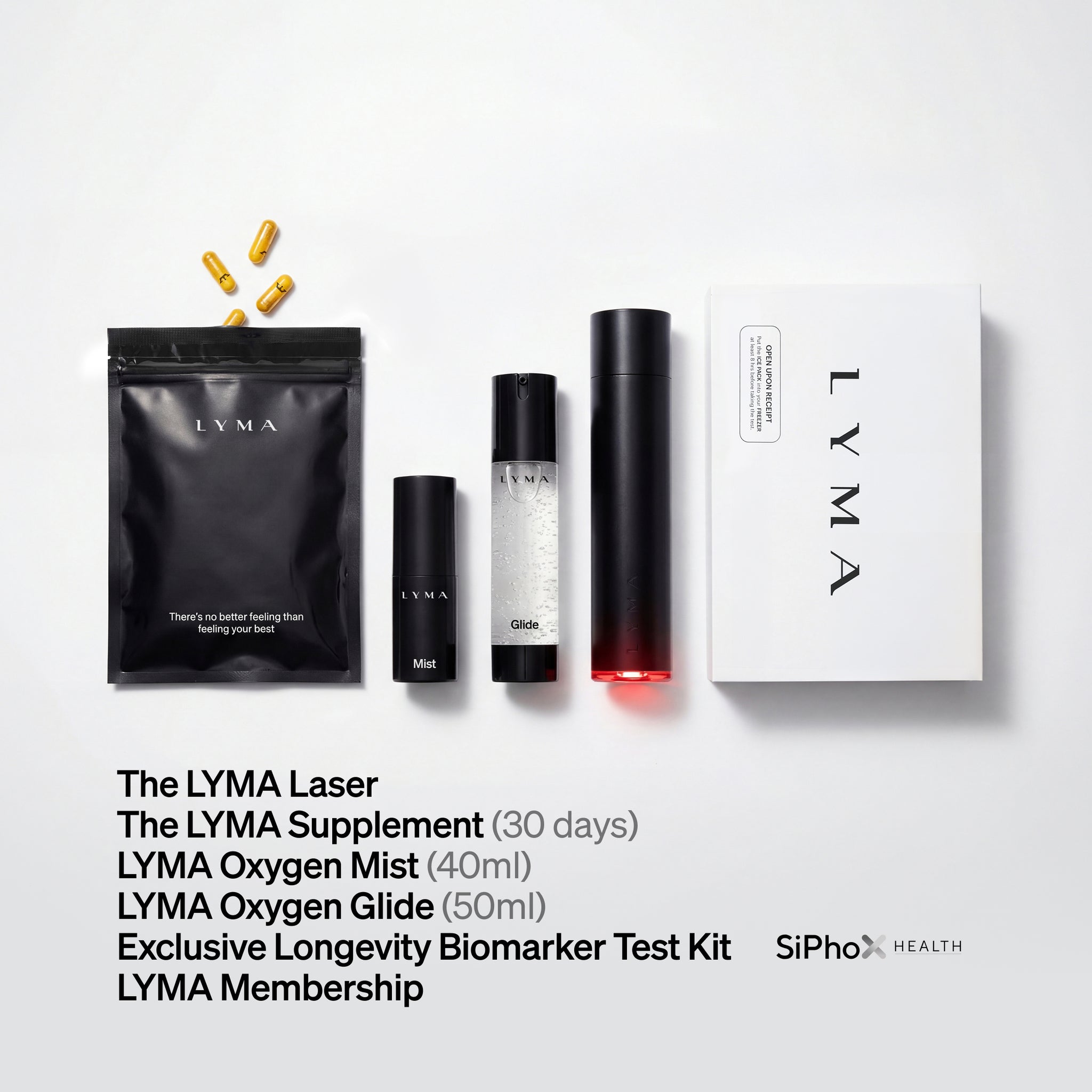 The LYMA Youth System Longevity Edition - Tighter jawline. Fewer wrinkles. Firmer neck. This is what happens when three technologies are engineered as one anti-ageing system.