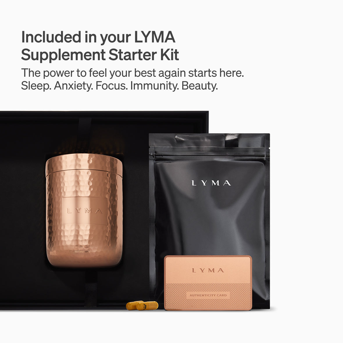 The LYMA Supplement - World-renowned nutraceutical. Eleven proven ingredients. One powerful formula.