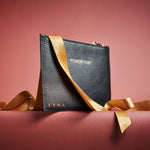 Exclusive LYMA Aspinal of London Leather pouch