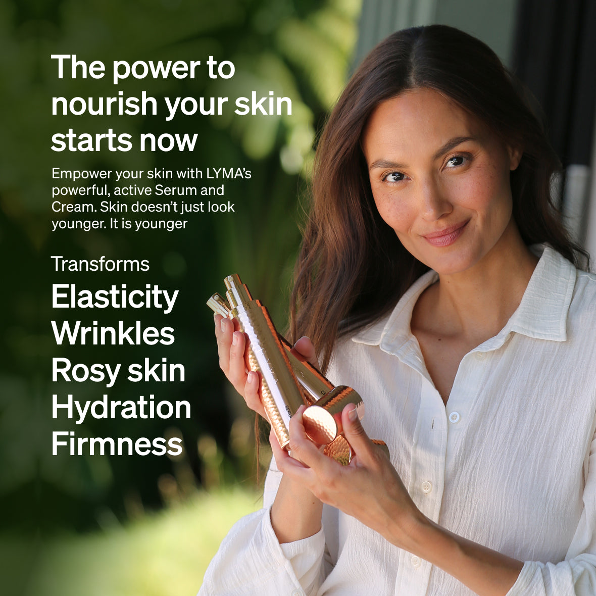 LYMA Skincare - Informed by powerful epigenetic science to target the eight mechanisms of skin ageing.