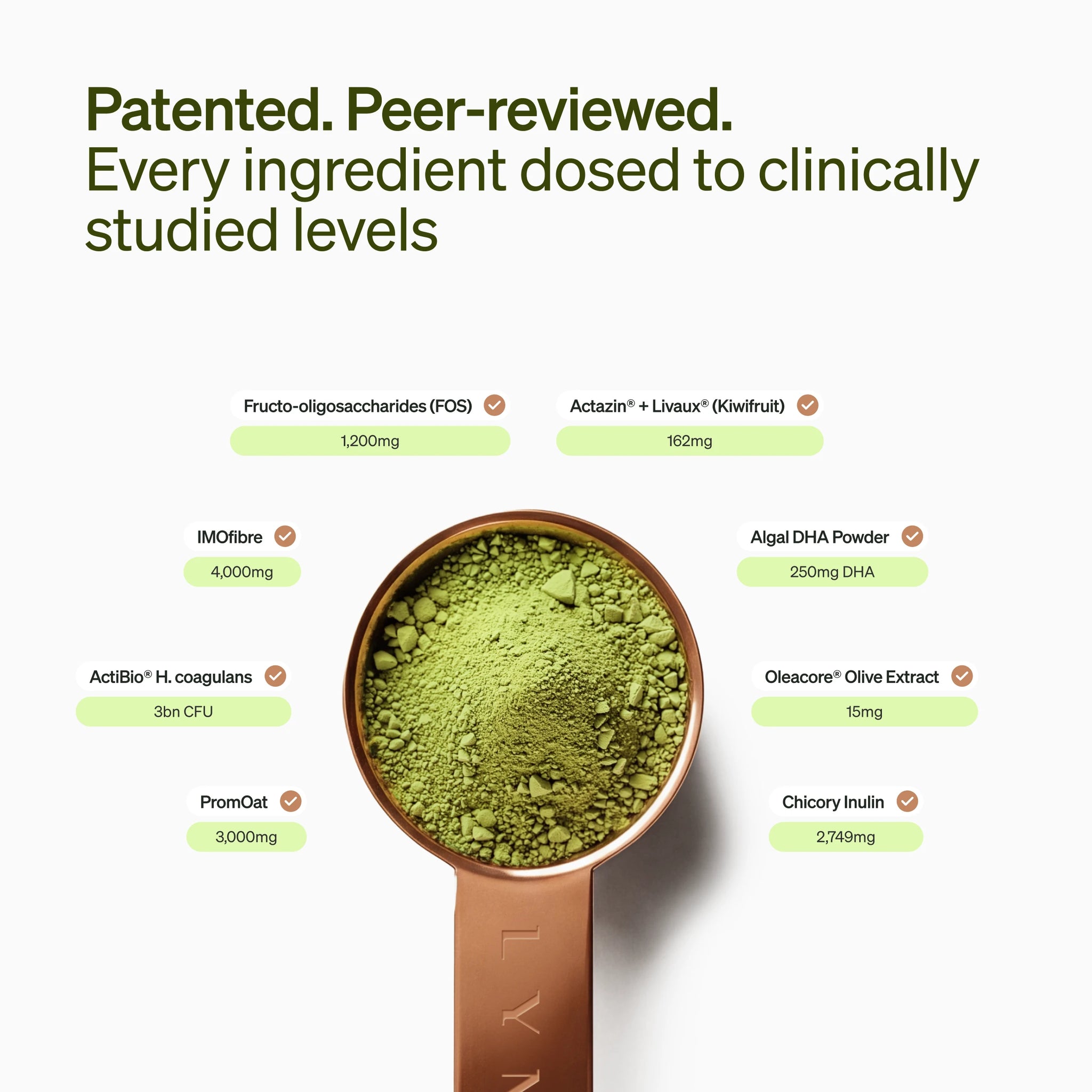 LYMA ID² Refill - More than a gut powder. Five decades of longevity research. Engineered in one daily dose.