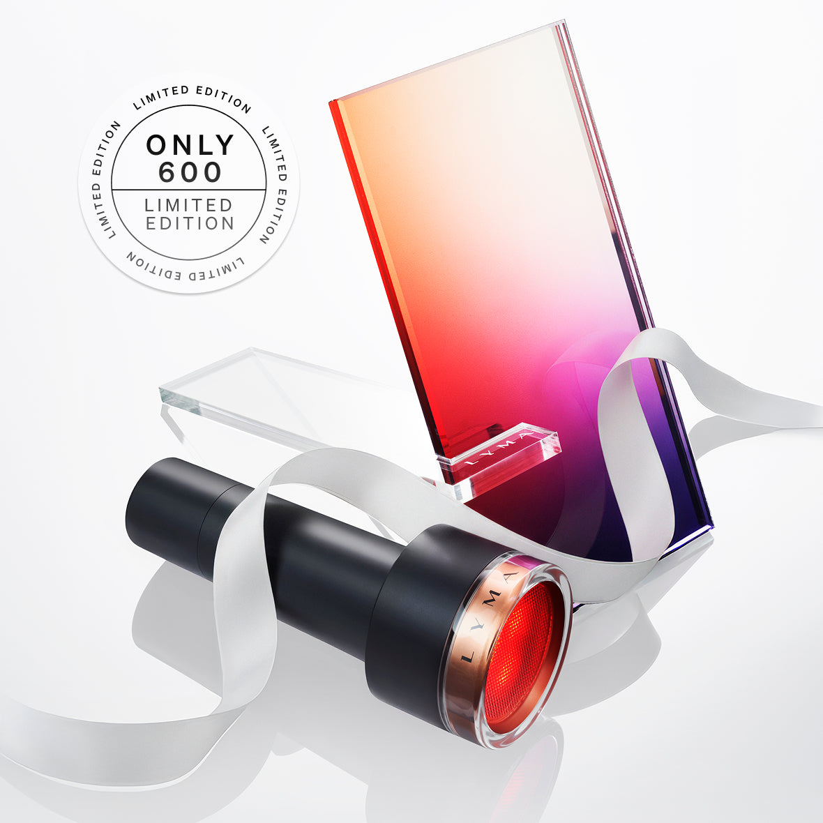 The LYMA Laser PRO - LYMA's breakthrough cold laser technology. Younger skin. Bigger lens. Faster results.