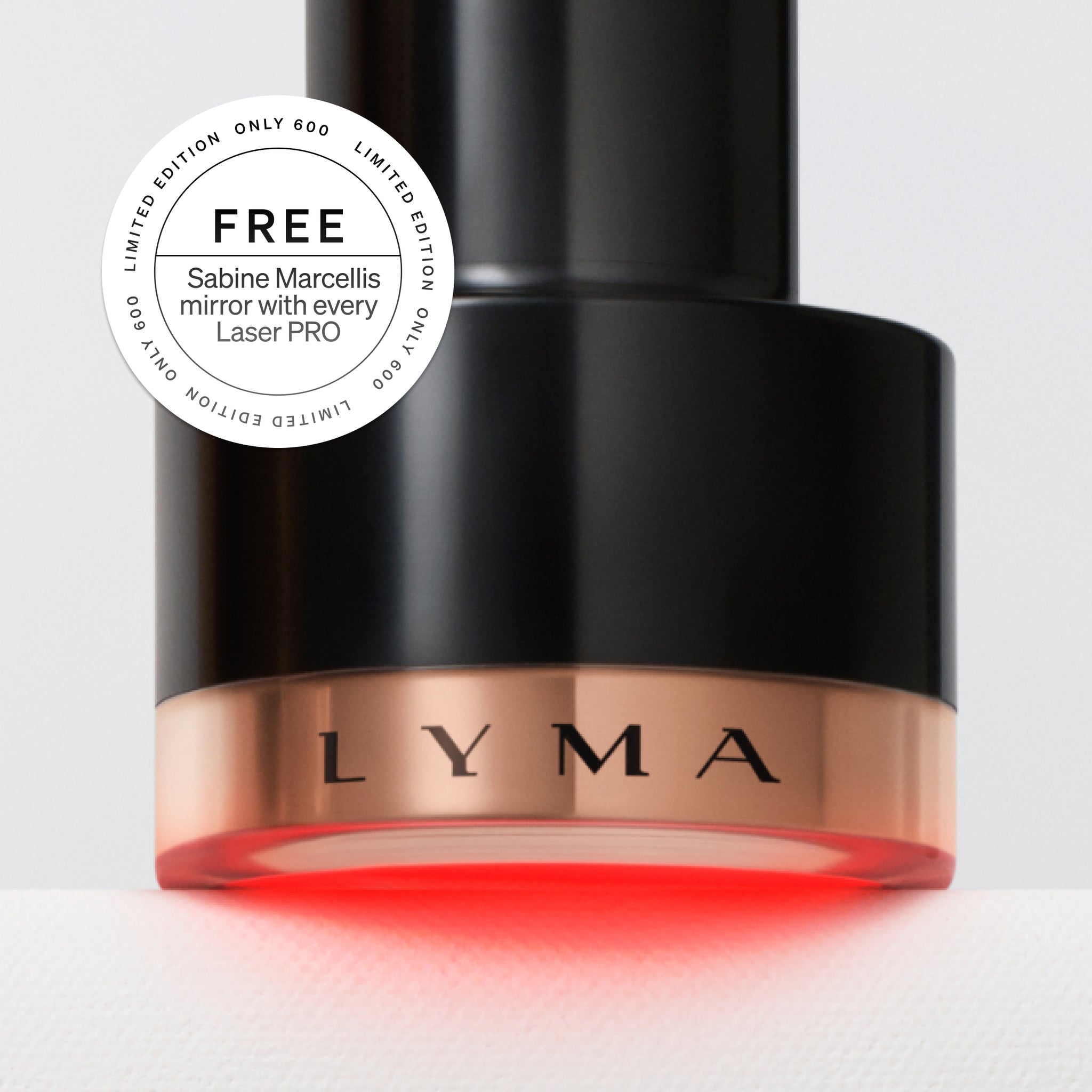 LYMA Laser PRO - LYMA's breakthrough cold laser technology. Younger skin. Bigger lens. Faster results.